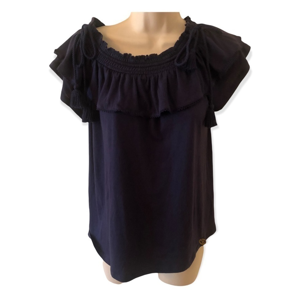MICHAEL by Michael Kors blue top, XS